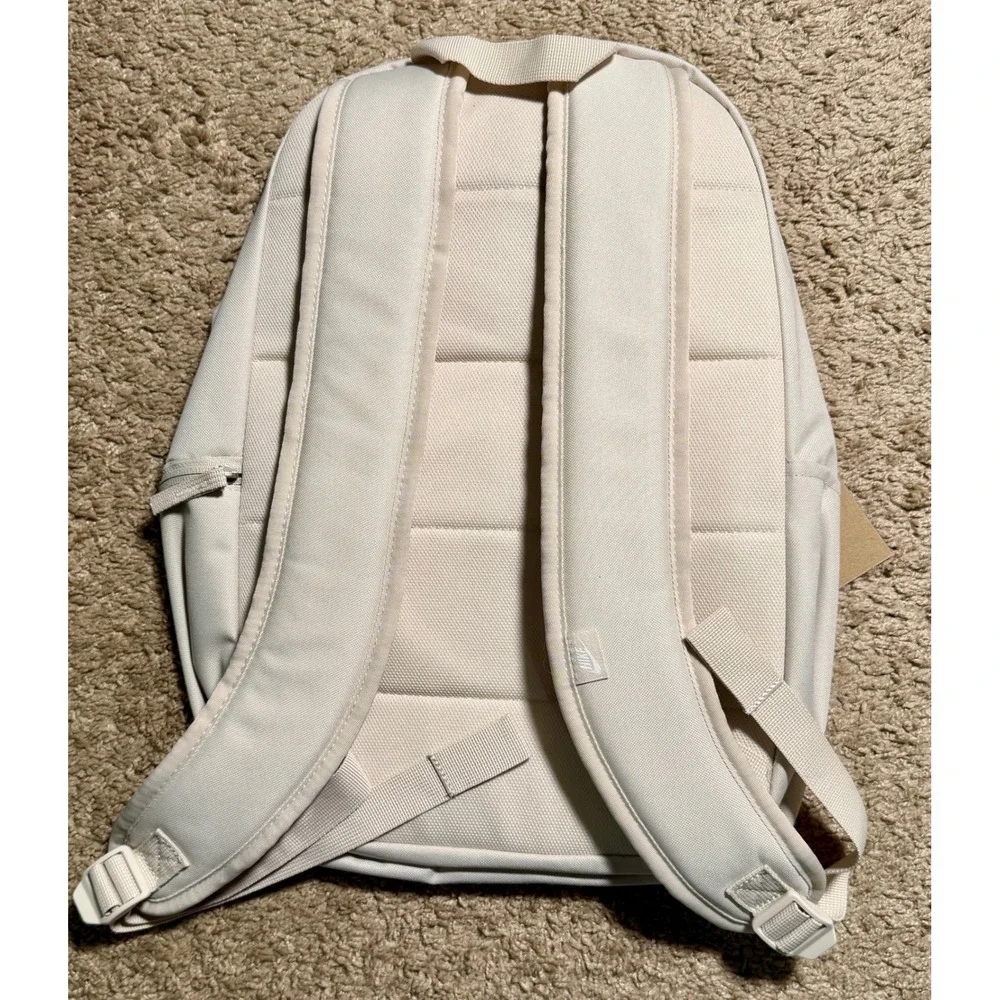 Nike Heritage Backpack Oatmeal Beige Laptop Sleeve Bag DC4244-104 NEW